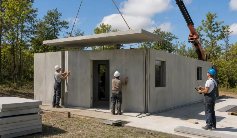 Casas prefabricadas de hormigón de 50m2 y sus precios actuales