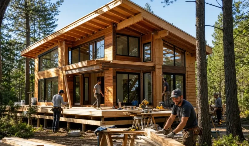 Casas de madera prefabricadas todo incluido para tu hogar ideal