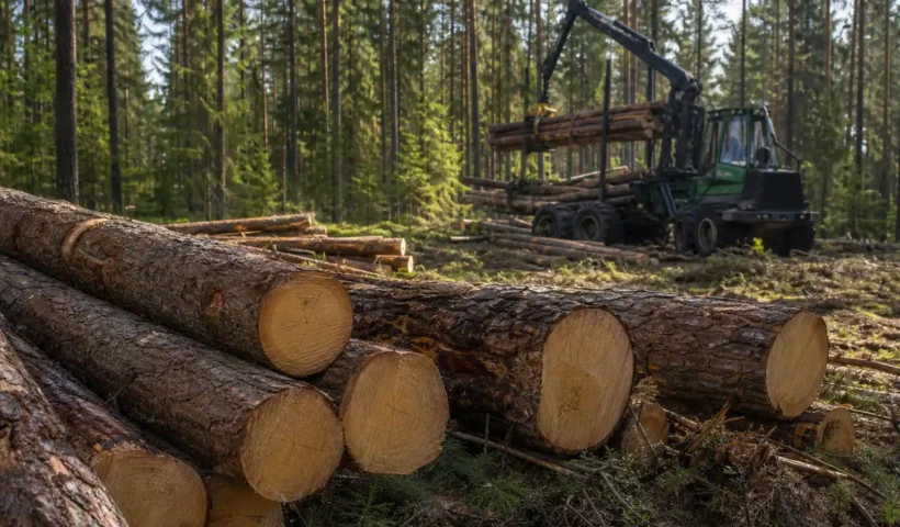 La importancia de una gestión adecuada en la recogida de madera para proyectos modulare