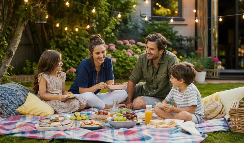 Disfrutar de un día de picnic sin salir de casa