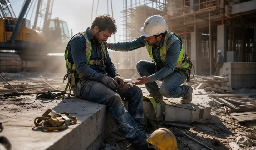 Accidente laboral en obras: cómo proteger tus derechos y reclamar una indemnización justa