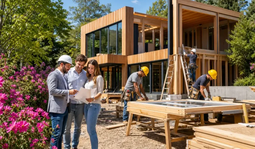 Casas de madera, americanas, de acero y ¡mucho más!