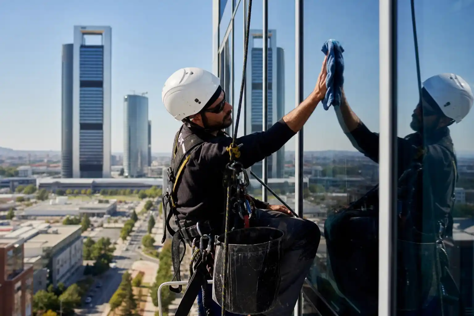 Trabajos verticales en Madrid: por qué es fundamental contratar profesionales especializados
